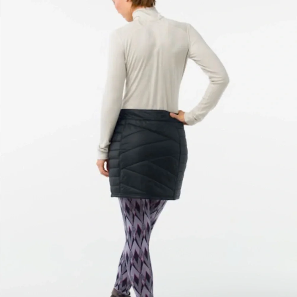 Smartwool Smartloft Zip Skirt Black Size XL Excellent Condition